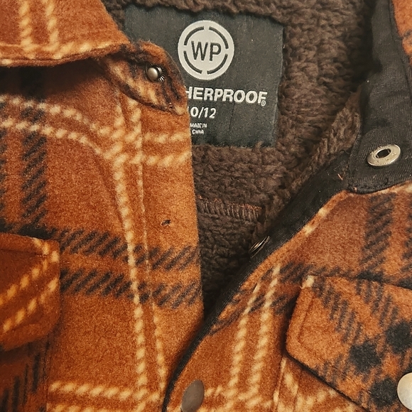 Weatherproof Fleece Lined Boy's Shacket - Picture 6 of 6